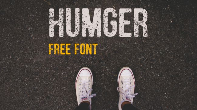 Humger mang tới một hơi hướng cương quyết cho những font chữ stencil