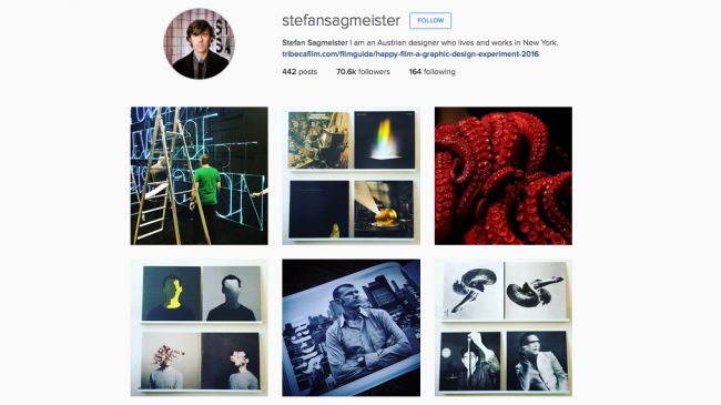 Stefan Sagmeister đã tạo nguồn cảm hứng cho nhiều thế hệ nhờ sự nghiệp sáng tạo của ông