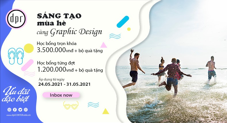 SÁNG TẠO MÙA HÈ CÙNG GRAPHIC DESIGN