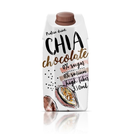 Chocolatey brown nude packaging by Ksenka