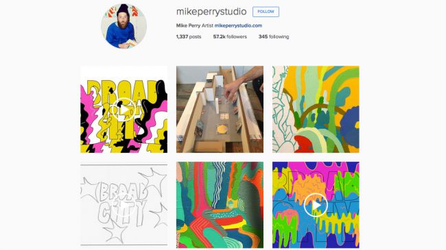 Hãy luôn dõi theo Mike Perry trên Instagram