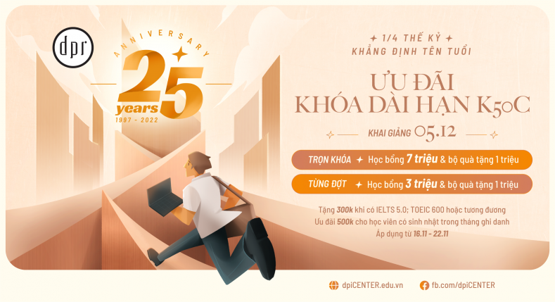 25 NĂM - MỘT PHẦN TƯ THẾ KỶ KHẲNG ĐỊNH TÊN TUỔI CỦA dpiCENTER