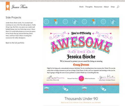 Jessica Hische / portfolio