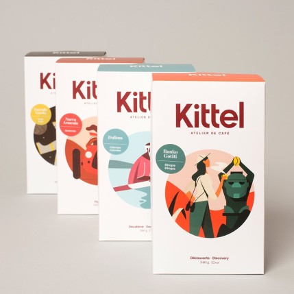 Illustrated narratives via Zwartekoffie