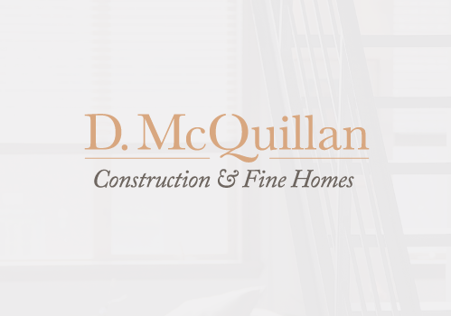 Kiểu chữ dạng serif đẹp mắt và cổ điển mang lại cảm giác khác biệt và thủ công trong logo này dành cho một công ty xây dựng cao cấp. Thiết kế bởi Dave Roach.