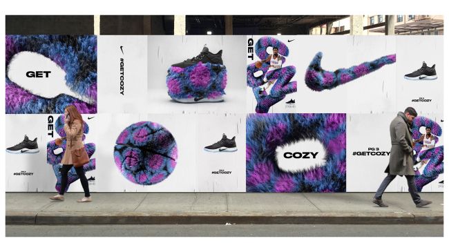 NIKE đã cộng tác với Griffin trong chiến dịch Get Cozy của họ. 