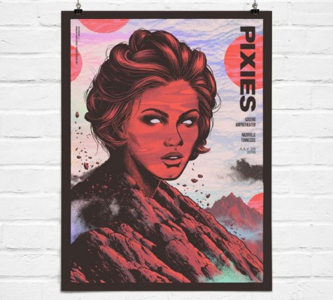 Poster chính thức của Pixies 