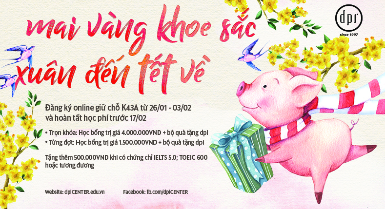 MAI VÀNG KHOE SẮC<br />
XUÂN ĐẾN TẾT VỀ
