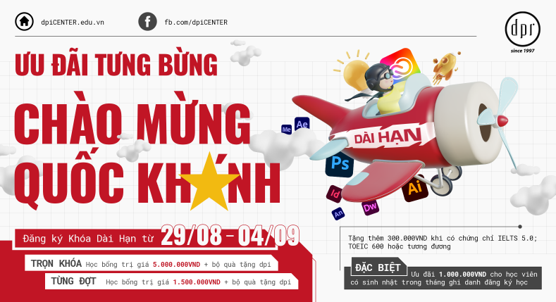 ƯU ĐÃI TƯNG BỪNG - CHÀO MỪNG QUỐC KHÁNH