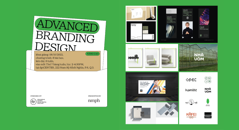 KHÓA HỌC MỚI CÓ MẶT TẠI dpiCENTER! ADVANCED BRANDING DESIGN