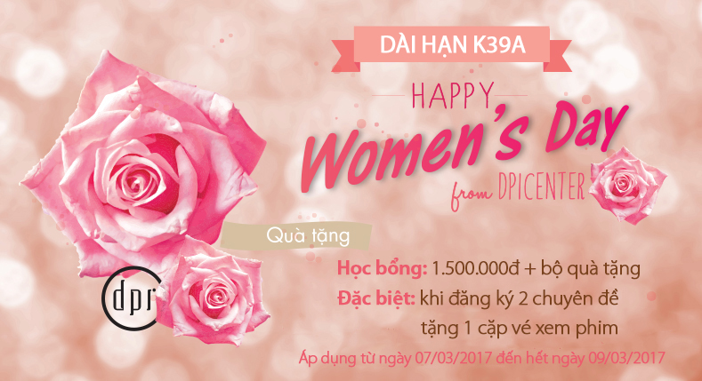 CHÀO MỪNG NGÀY QUỐC TẾ PHỤ NỮ 08/03