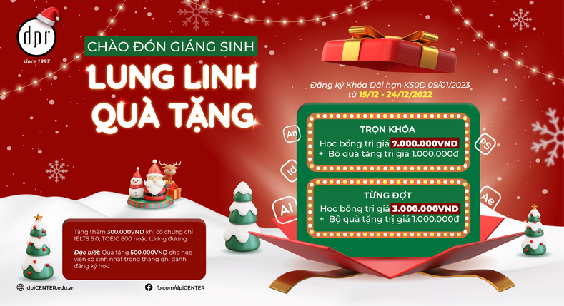 CHÀO ĐÓN GIÁNG SINH - LUNG LINH QUÀ TẶNG