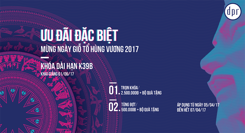 ƯU ĐÃI ĐẶC BIỆT - MỪNG GIỖ TỔ HÙNG VƯƠNG 2017<br />
Duy nhất trong 3 ngày từ 05/04/2017 đến hết 07/04/2017.