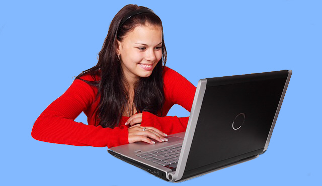 girl-computer