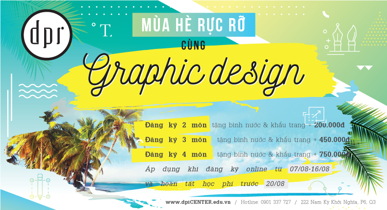 GIẢI NHIỆT MÙA HÈ CÙNG GRAPHIC DESIGN
