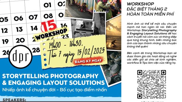 [WORKSHOP] Storytelling Photography & Engaging Layout Solutions