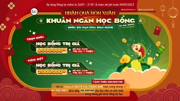 NHẬN QUÀ ĐÓN XUÂN – KHUÂN NGÀN HỌC BỔNG